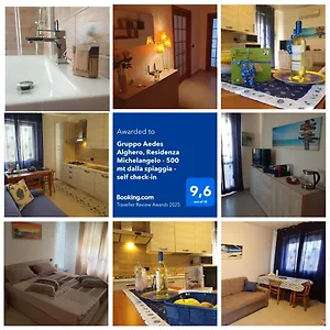 Gruppo Aedes Alghero, Residenza Michelangelo - 500 Mt Dalla Apartament